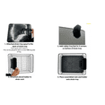 thumbnail image 4 of DRHACE-Three-piece multi-functional dish drying rack set, with drain board and cutlery rack., 4 of 4
