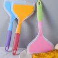 thumbnail image 3 of Silicone Pancakes Shovel Wide Spatula Turner Nonstick Fried Shovel Fish Spatula Silicone Wide Flexible Turner for Nonstick Cookware Egg Cookie Omelette, 3 of 5