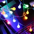 thumbnail image 5 of Guirnalda de luces LED con forma de bola alimentada por batería y USB de 10 m, para exteriores, bodas, jardín, decoración navideña, 5 of 5