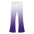 thumbnail image 5 of Piuwrlz Kids Flared Sweatpants Girls Boys Fleece Pants Pant Purple Size 7 Years, 5 of 6