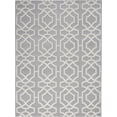 thumbnail image 2 of Inspire Me! Home Decor Joli Modern Moroccan Grey/White 5'3" x 7'3" Area Rug, (5' x 7'), 2 of 7