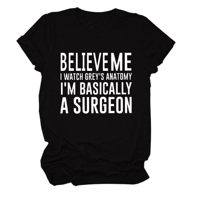 Birdeem Chemise Décontractée Mode Été pour Femmes Imprimé Lettres Manches Courtes Tee Tops