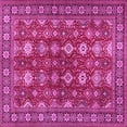 thumbnail image 1 of Ahgly Company Indoor Square Persian Pink Traditional Area Rugs, 3' Square, 1 of 4
