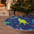 thumbnail image 5 of Sikiie Dinosaurs Nativity Christmas Tree Skirt, Jesus Christian Winter Holiday Tree Mat Decoration(30-48IN)36", 5 of 6