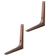 2 Pcs Wall Rack Supports Folding Brackets Heavy Duty Collapsible Shelves Floating Wall- Mounted Holders Wooden Racks Triangular Panel Flower Stand