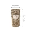 thumbnail image 3 of onlyliua Straw Woven Planters Rattan Flower Baskets Decorative Wicker Plant Holders For Succulents Indoor Outdoor Decorative Storage Baskets Home Patio Porch Planter Basket, 3 of 7