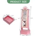 thumbnail image 3 of Eastvita Jewelry Cabinet Featuring a Full-Length Mirror, 3 of 5