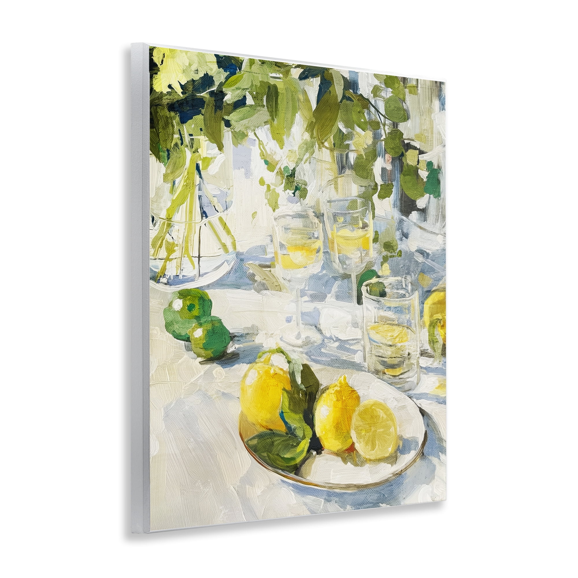Stupell Industries Meringue Lemons Table Spread Wall Plaque Art, design by Annabelle Hall