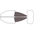 thumbnail image 2 of Rvinyl Window Tint Kit Compatible with Ford Focus 2000-2007 (2 Door Hatchback) - Back Precut Kit -, 2 of 8
