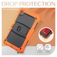 thumbnail image 5 of Allytech Shockproof Case for Lenovo Tab M11 11 Inch 2024, Lenovo Tab M11 Case with Screen Protector/Pencil Holder, Rugged Hybrid Bumper Shoulder Strap Kids Friendly All-Round Protective Cover,Orange, 5 of 8