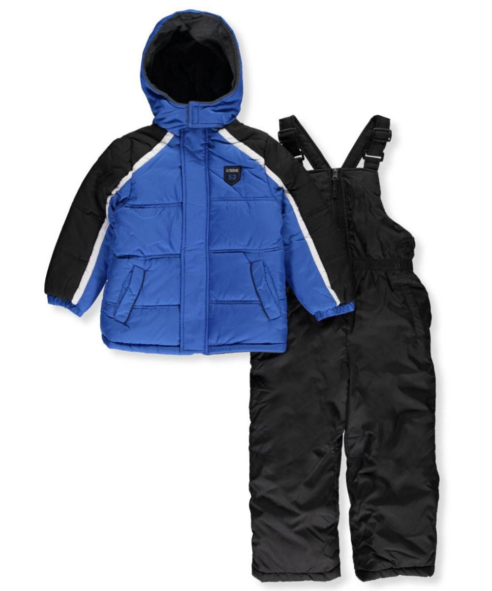 iXtreme Little Boys' Toddler 2Piece Insulated Snowsuit (Sizes 2T 4T) royal blue, 3t