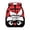 Cute Ladybug, variant on Baseball Print Toddler Backpack Boys Girls Kids School Bag with Side Pockets Adjustable Straps Durable for Preschool Kindergarten Back to School Gifts