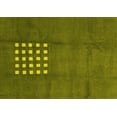 thumbnail image 1 of Ahgly Company Indoor Rectangle Abstract Yellow Modern Area Rugs, 3' x 5', 1 of 4