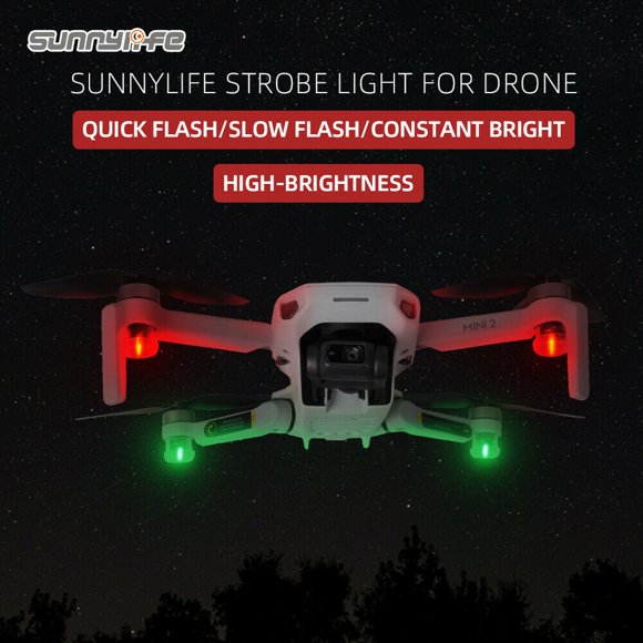4pcs Night Flight Light Strobe Lamp Anti-collision LED for DJI Mavic Drone