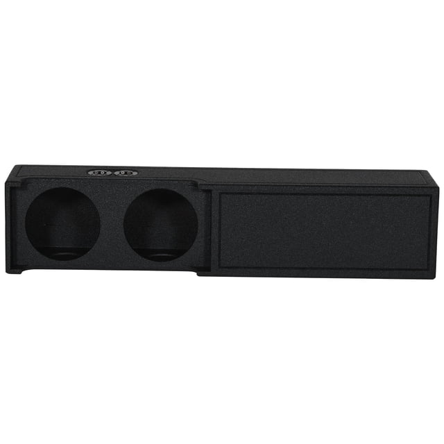Dual 10" Ported Bedlined Subwoofer Sub Box Enclosure for 2019 Dodge Ram Crew Cab