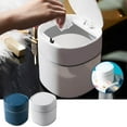 thumbnail image 2 of Vikakiooze 2023 Home Storage and Organization Mini Creative Covered Kitchen Living Room Trash Can Play cover design, 2 of 3