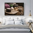 thumbnail image 3 of wall26 Floating Framed Canvas Wall Art for Living Room, Bedroom Spa Theme Canvas Prints for Home Decoration Ready to Hang - 24x36 inches, 3 of 4