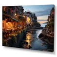 thumbnail image 2 of Designart "Cinque Terre Beige Italy wall art II" Italy Canvas Art Print, 2 of 5