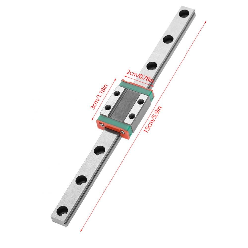 1pc LML9B Miniature Linear Rail Guide Rail 9mm Width Slide Block ZYL-YL Linear Guide Rail Linear Guide Block 260mm 1pc LML9B Miniature Linear Rail Guide Rail 9mm Width Slide Block ZYL-YL Linear Guide Rail Linear Guide Block 260mm