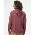 thumbnail image 3 of Independent Trading Co. Icon Unisex Lightweight Loopback Terry Full-Zip Hooded Sweatshirt, 3 of 5