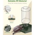 thumbnail image 5 of Water Dispenser, Tortoise Water Dish, Snake Bearded Dragon Water Bowl, Reptile Terrarium Automatic Water Feeder Dispenser for Turtle Gecko Lizard and Chameleon, 5 of 5