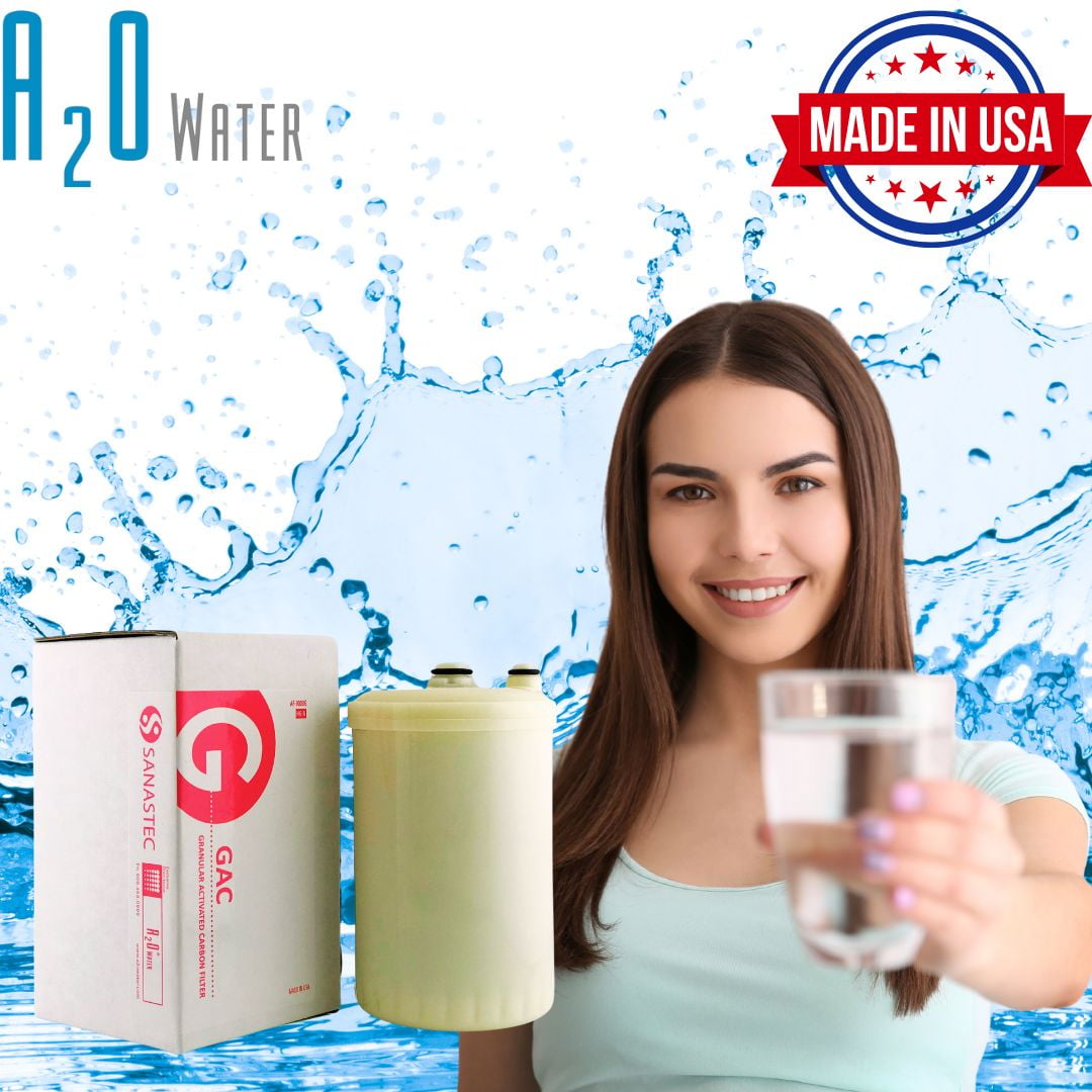 A2O Water Granular Activated Carbon, HG-N Type New Model Replacement Water Filters for Kangen Enagic SD-501