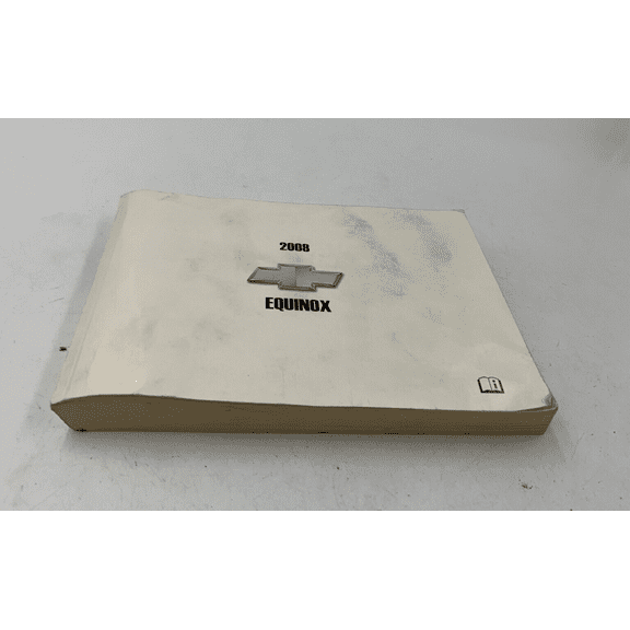 2008 Chevrolet Equinox Owners Manual Handbook OEM G02B39054