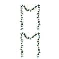 thumbnail image 3 of Maytalsory Romantic Atmosphere With Simulated Flower Vines For Restaurants Etc White+Blue 45 roses 2Set, 3 of 6