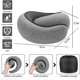 thumbnail image 4 of Almohada cervical Travel Pillow SZXYX, 100% espuma viscoelástica, color gris, 4 of 7
