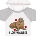 thumbnail image 4 of Inktastic Walrus Cute Arctic Animals Boys or Girls Baby Bodysuit, 4 of 5
