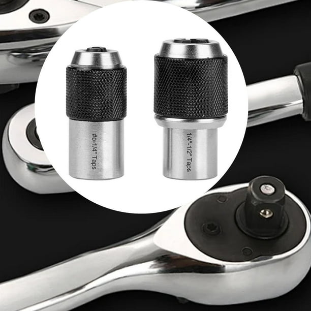 Adaptador de toma de grifo Colamx 2 piezas soporte de grifo ajustable 1/4 pulgadas-1/2 pulgadas M3-12
