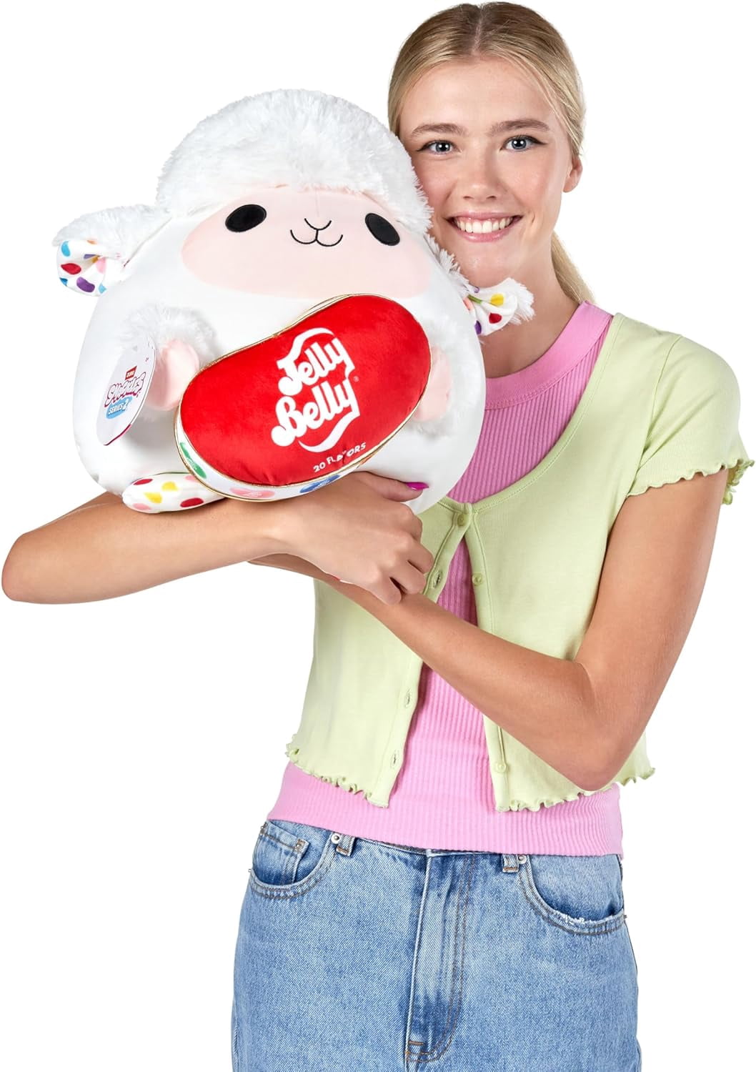 Snackles Series 2 Lamb & Jelly Belly 14 Inch Plush by ZURU