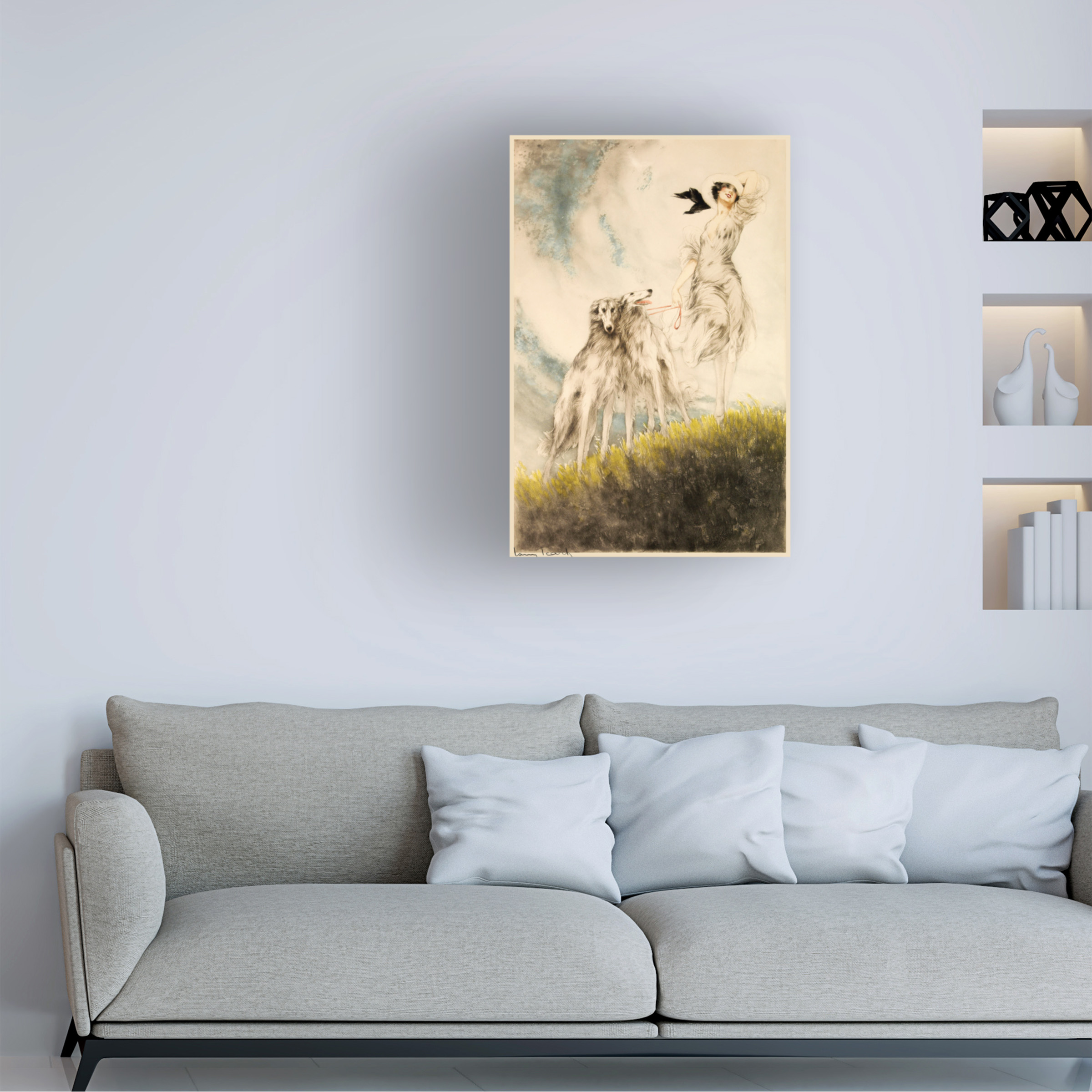 Trademark Fine Art 'Deco 31' Canvas Art by Vintage Lavoie