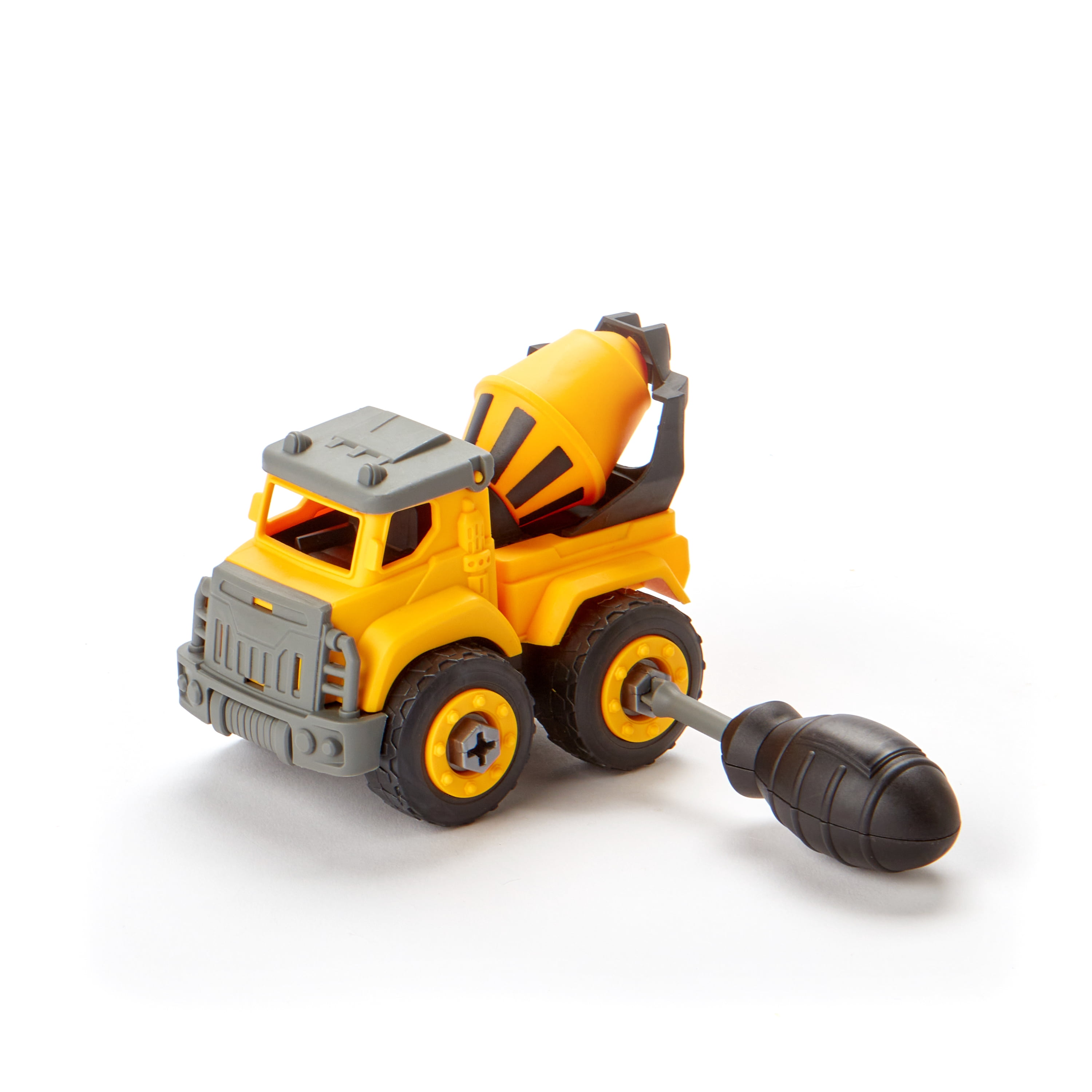 Kidoozie Tool Time Truck Set – Build & Take Apart Toy Vehicles with 2 Screwdrivers – Ages 3 Years+