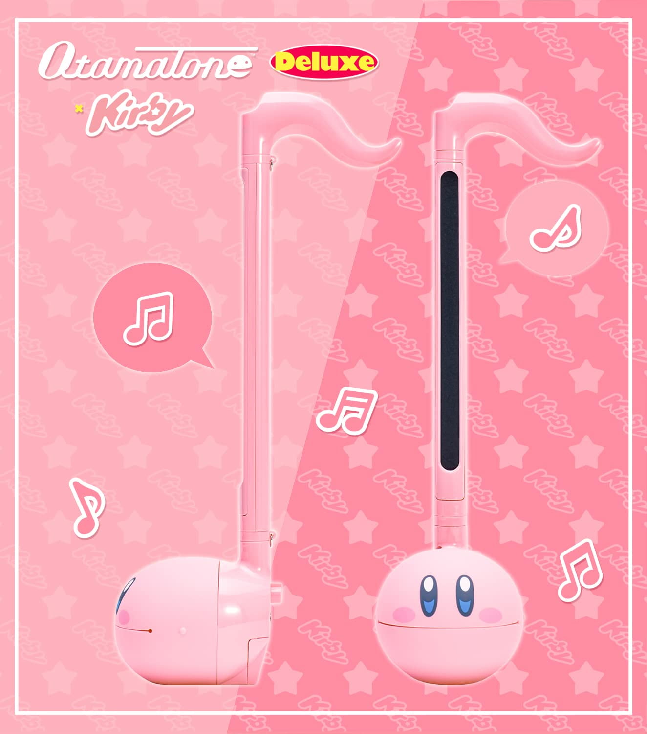Otamatone Deluxe Musical Instrument Synthesizer for Adults - Kirby