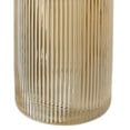 thumbnail image 4 of Rae Set of 2 Glass Vases, Tall Round Cylinders, Amber Yellow, Clear Finish- Saltoro Sherpi, 4 of 5
