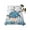 Blue, variant on Turtle Queen Size Flat Sheet, Wrinkleproof & Fadeproof Cooling Flat Bed Sheet Only, Blue Coastal Starfish Ocean Coral Nautical Breathable Soft Bedding Top Sheets 90 x 102 Inches