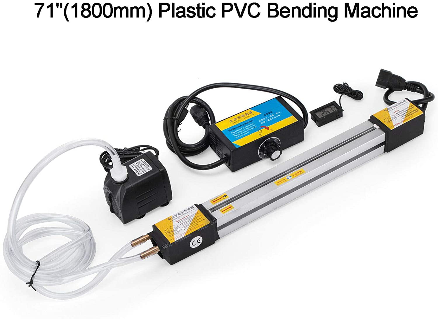 110V 71" 1800mm Manual Acrylic Light Box Plastic PVC Bending Machine Heater 
