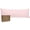 Blush Pink, variant on Bioweaves 100% Organic Cotton Body Pillow Cover for Body Pillowcases 300 Thread Count Soft Sateen Weave GOTS Certified with Zipped Closure - 21" x 54", White
