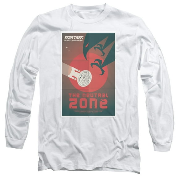 Star Trek Tng Season 1 Episode 26 Adult 18/1 T-Shirt White