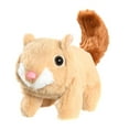 thumbnail image 2 of Almencla Interactive Electronic Squirrel Plush Toy Stuffed Animals Realistic Electronic Pet Toy for Holiday Gift Babies Boys and Girls Beige, 2 of 7