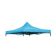 9.6' x 9.6' Square Replacement Canopy Gazebo Top Assorted Colors By Trademark Innovations (Teal)
