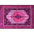 thumbnail image 1 of Ahgly Company Indoor Rectangle Persian Pink Traditional Area Rugs, 2' x 5', 1 of 4