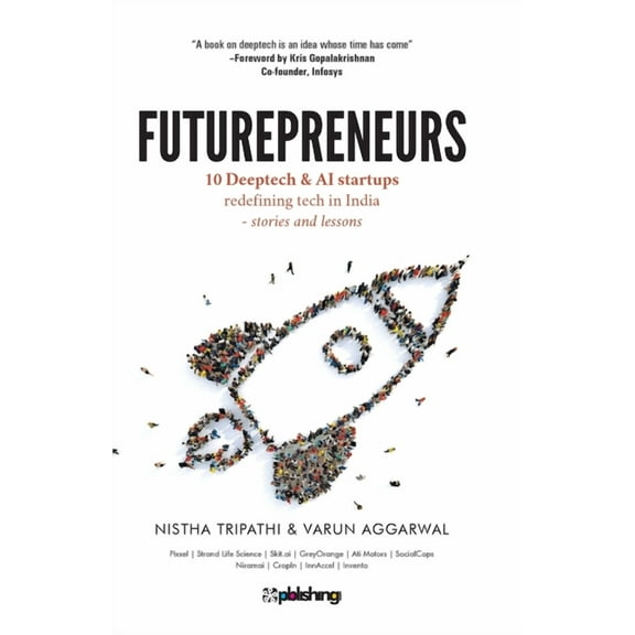 Futurepreneurs: 10 Deeptech & AI Startups, (Paperback)