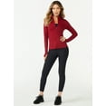 thumbnail image 3 of Sofia Active by Sofia Vergara Women’s Super-Soft Lux Zip-Up Jacket, 3 of 6