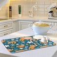 thumbnail image 6 of Dish Drying Mat for Kitchen Counter, Cute Sloths Microfiber Kitchen Dish Mat Super Absorbent Dish Drainer Mat Heat-resistant Kitchen Counter Mat, 18x24 Inch, 6 of 7