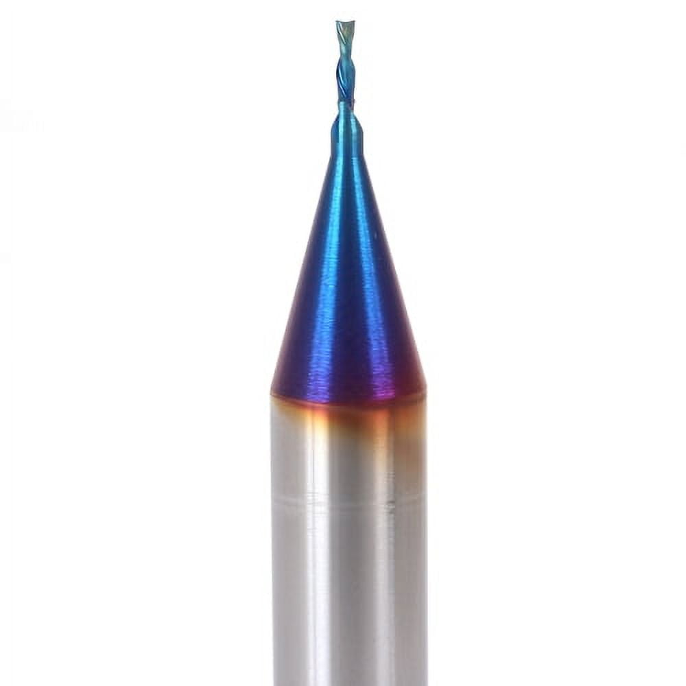 1/32" 2 Flute Downcut Spiral End Mill CNC Router Bit - 1/4" Shank - Yonico 32205-SC