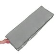 thumbnail image 4 of Bolsa de almacenamiento gris no tejida de 2 piezas para debajo de la cama, contenedor de ropa, soporte para artículos diversos, organizador plegable con ventana transparente., 4 of 6