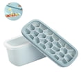 thumbnail image 3 of Bandeja Para Cubitos De Hielo Caja De Hielo Cuadrada Fácil De Desmoldar Recipiente De Hielo De Cubitos De Hielo Flexible Molde De Hielo No Tóxico Para El Hogar Helado De Cubitos De Hielo Kearding HA016412-00, 3 of 7