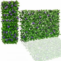 LAMIRO Classic 1PCS Expandable Fence Privacy Screen Decorative For Outdoor Garden Wall Patio Balcony Hedge Lattice Fencing